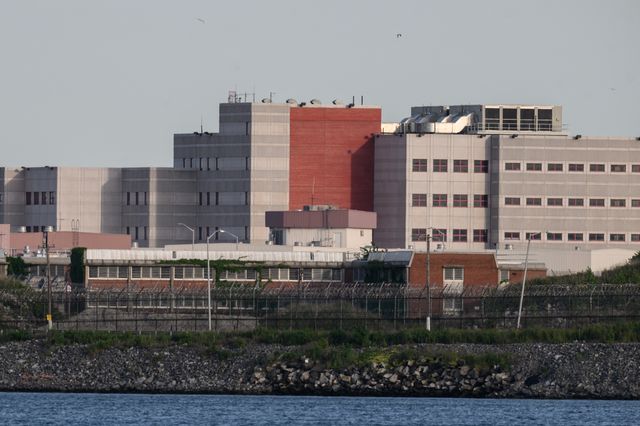 A general view shows the Rikers Island facility on June 6.